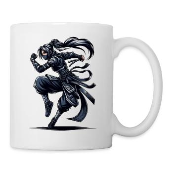 Charming Ninja Fighter I Ninja Girl I Ninja - Mug - white - Right