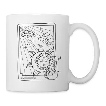 Tarot Soleil Lune par Isa.unprofessional - Mug blanc - blanc - Droite