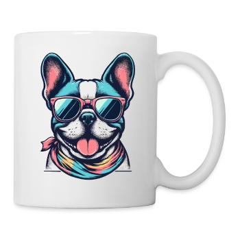 Retro Frenchie - Mug - white - Right