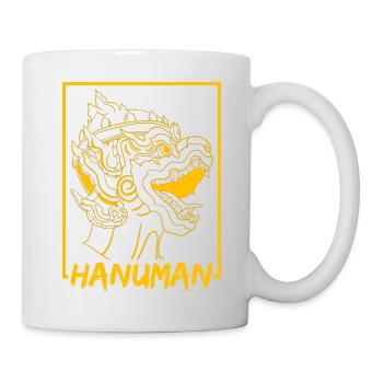 Temple du Cambodge Khmer Vintage drapeau je cadeau - Mug blanc - blanc - Droite