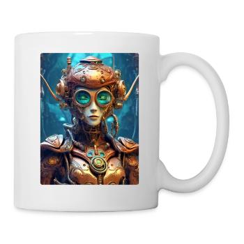 Extraterrestre steampunk 1.16 - Mug blanc - blanc - Droite