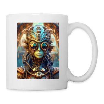 Steampunk Alien 1.14 - Mug - white - Right