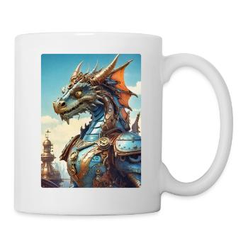 Steampunk Dragon 1.13 - Mug - white - Right