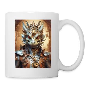 Steampunk Dragon 1.7 - Mug - white - Right
