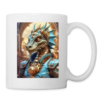 Steampunk Dragon 1.5 - Mug - white - Right
