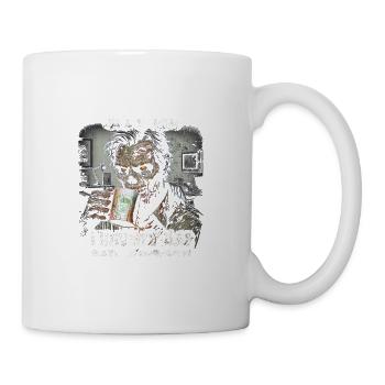 Bite Me - I Havent Had My Coffee Vintage Zombie A - Mug - white - Right