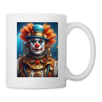 Clown Steampunk 1.14 - Mug blanc - blanc - Droite