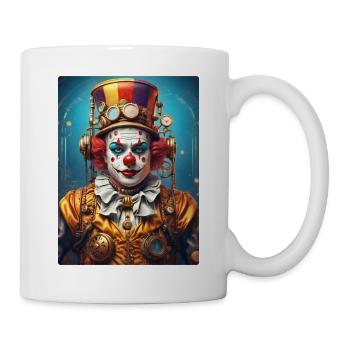 Steampunk Clown 1.3 - Tasse - Weiß - Rechts