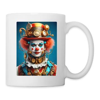 Steampunk Clown 1.4 - Tasse - Weiß - Rechts