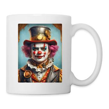 Steampunk Clown 1.13 - Tasse - Weiß - Rechts