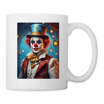 Steampunk Clown 1.17 - Tasse - Weiß - Rechts