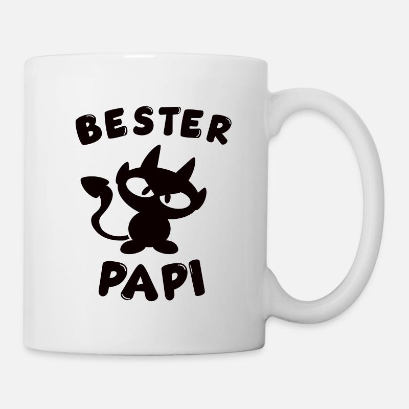 cooles bester Papi Design - Tasse - Weiß