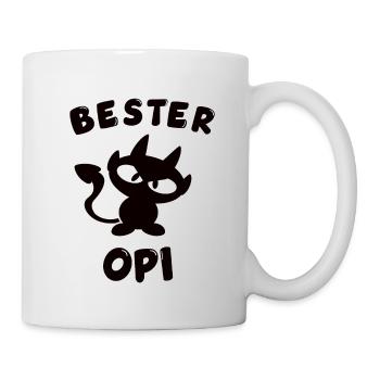 cooles bester Opi Design - Tasse - Weiß - Rechts
