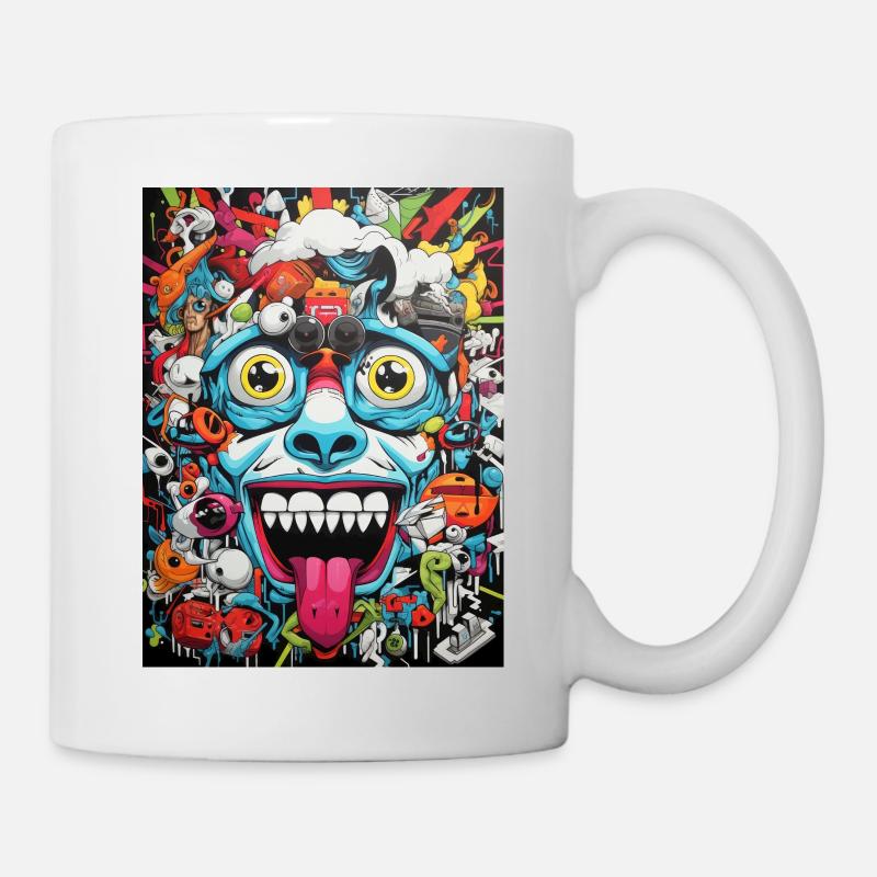 [] Singe insolent - Mug blanc - blanc