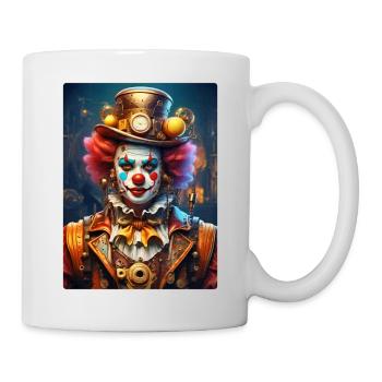 Clown Steampunk 1.23 - Mug blanc - blanc - Droite