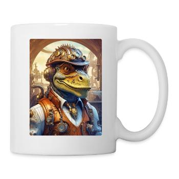 Steampunk Dino 1.5 - Mug - white - Right