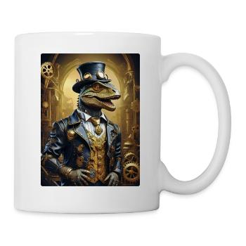 Steampunk Dino 1.7 - Mug - white - Right