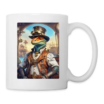 Steampunk Dino 1.9 - Mug - white - Right