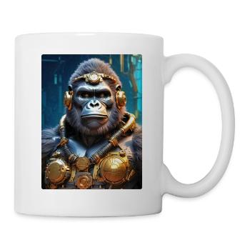 Gorille steampunk 1.19 - Mug blanc - blanc - Droite