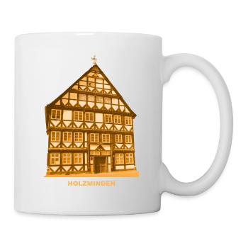 Holzminden Severinsches Haus Niedersachsen - Mug blanc - blanc - Droite