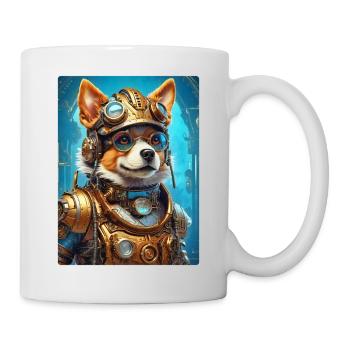 Steampunk Dog 1.21 - Mug - white - Right