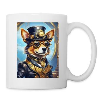 Steampunk Dog 1.19 - Mug - white - Right