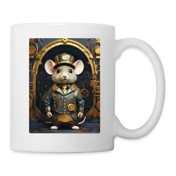 Souris Steampunk 1.6 - Mug blanc - blanc - Droite