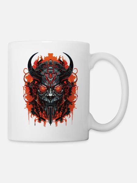 Tech Oni Masque - Mug blanc - blanc