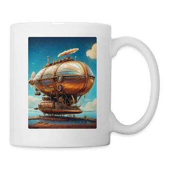 Steampunk Airship 1.8 - Mug - white - Right