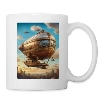 Steampunk Airship 1.7 - Mug - white - Right