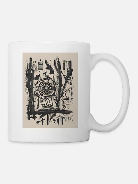 easy art - Tasse - Weiß