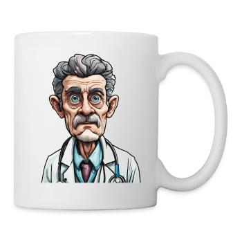 Médecin / professionnel de la santé / médecin / profession / spécialiste - Mug blanc - blanc - Droite