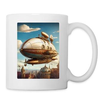 Steampunk Airship 1.9 - Mug - white - Right