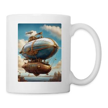 Steampunk Airship 1.10 - Mug - white - Right