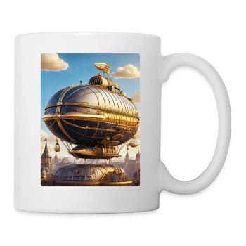 Steampunk Airship 1.11 - Mug - white - Right