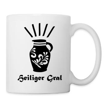 Bembel Heiliger Gral - Das Frankfurter Original - Tasse - Weiß - Rechts