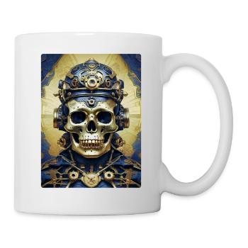 Steampunk Skull 1.3 - Mug - white - Right