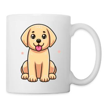 Labrador niedlich - Tasse - Weiß - Rechts