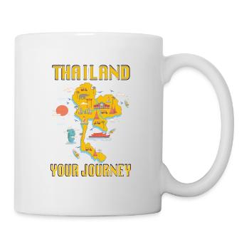 Thailand - Your Journey - Tasse - Weiß - Rechts