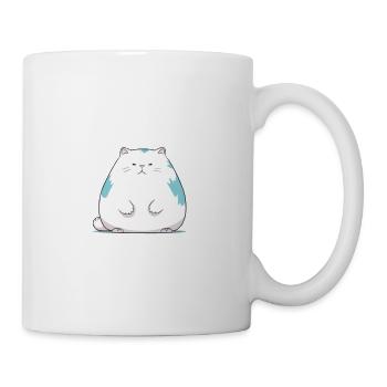 J'aimerais que tout soit simple que de grossir - Mug blanc - blanc - Droite