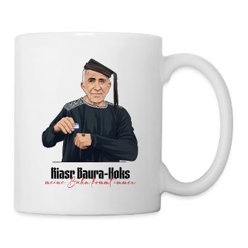Rieser Grantler // Illustration - Tasse - Weiß - Rechts