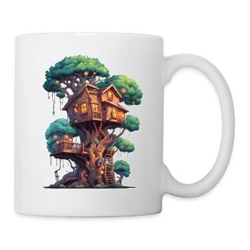 Treehouse / Treetop / Treehouse / Adventure - Mug - white - Right