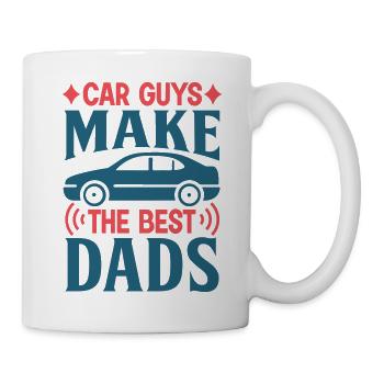 Car guys make the best dads - Tasse - Weiß - Rechts