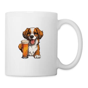 Beer Dog Bier Hund - Tasse - Weiß - Rechts