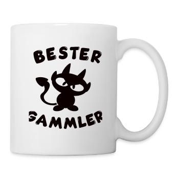 cooles bester Gammler Design - Tasse - Weiß - Rechts