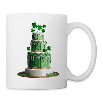 Birthday Cake / Cake / Happy Birthday / Cake - Mug - white - Right