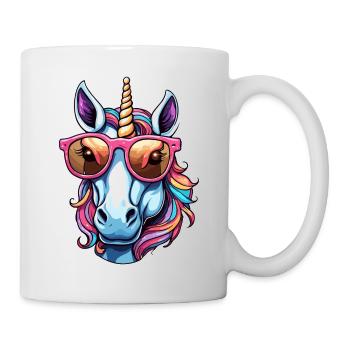 Unicorn / mythical creatures / fairy tales / magic / glitter - Mug - white - Right