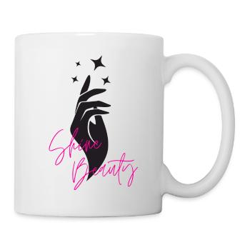 Shine beauty - Mug blanc - blanc - Droite