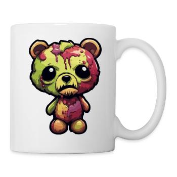 Teddybär / Kuscheltier / Stofftier / Geschenkidee - Tasse - Weiß - Rechts