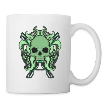 Paddling Pirate flag - Mug - white - Right